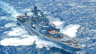 الأسطول الروسي يحول سفينة لمكافحة الغواصات إلى حاملة للصواريخ المجنحة